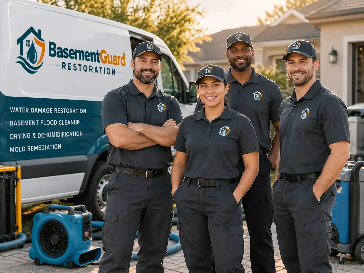 Basement Water Damage Restoration company in Badger, CA
